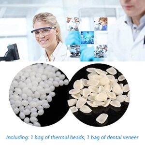 Healthyare Tooth Repair Kit-Temporary Fixing Missing and Broken Tooth Fake Teeth, 60 Piece Assortment