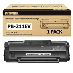 chyumink compatible replacement for pantum pb-211 toner cartridge use with pantum p2500w, p2502w, m6550nw, m6600nw, m6552nw, m6602n printers-1 pack
