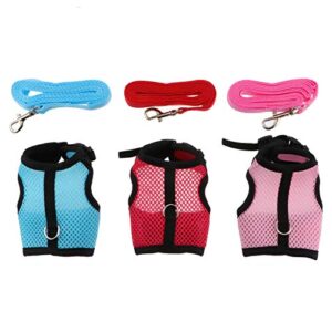 small pets supplies lovely bunny vest harness and leash set practical pet supplies for ferret rats