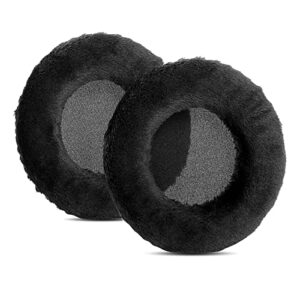 taizichangqin mj553bt ear pads cushions memory foam replacement compatible with pioneer se-mj553bt se mj553bt headphone velour earpads black