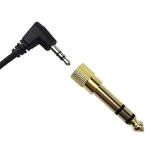 hutishop2020 1/8 3.5mm Female to 6.5mm 1/4 Male Headphone Jack Adapter Plug Stereo