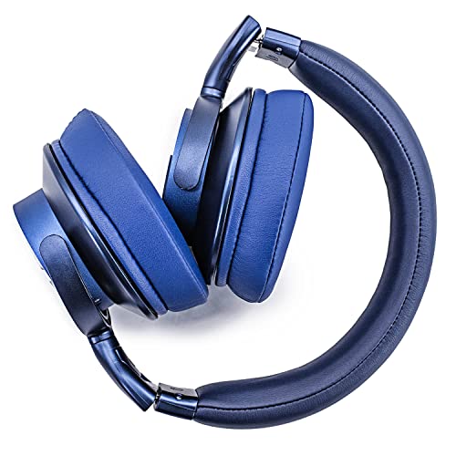Ear Pads Compatible with WaveSound 3 Headphones, Protein Leather/Memory Foam Ear Cushions (Blue)