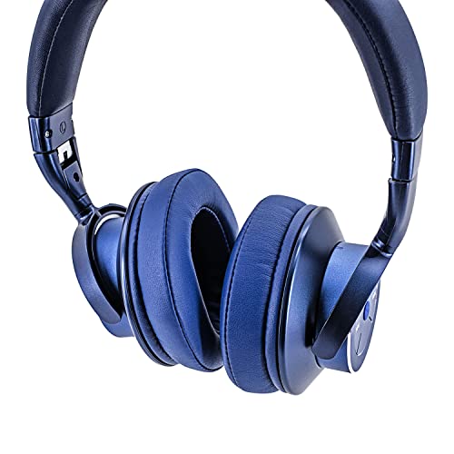 Ear Pads Compatible with WaveSound 3 Headphones, Protein Leather/Memory Foam Ear Cushions (Blue)