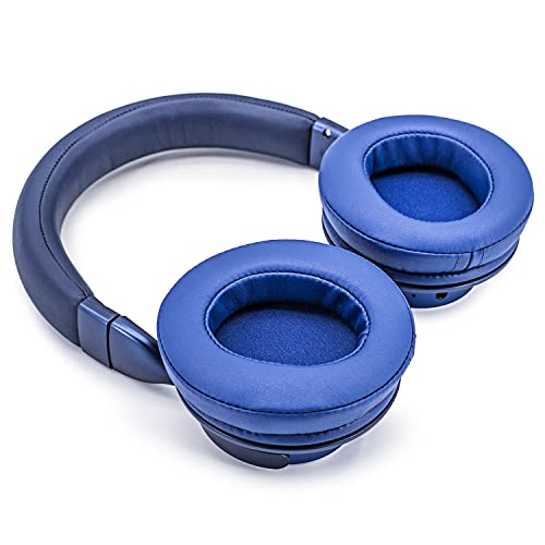 Ear Pads Compatible with WaveSound 3 Headphones, Protein Leather/Memory Foam Ear Cushions (Blue)