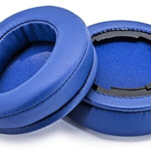 Ear Pads Compatible with WaveSound 3 Headphones, Protein Leather/Memory Foam Ear Cushions (Blue)