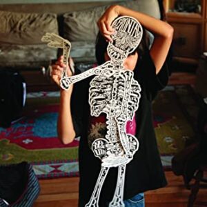 Know Yourself - Human Anatomy for Kids Super Bundle, Kids Anatomy Book, Human Body Book for Kids, Human Body for Kids Activity Books, Skeleton Coloring Kit, Bones of The Body Playing Cards, Backpack