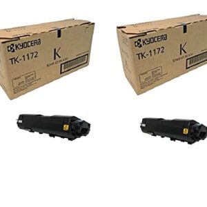 Kyocera TK-1172 Toner Cartridge 2 Pack for M2640idw with Yield 7200 Pages in Retail Packaging