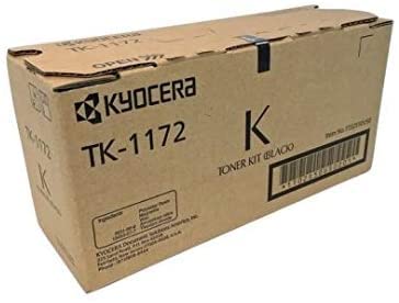 Kyocera TK-1172 Toner Cartridge 2 Pack for M2640idw with Yield 7200 Pages in Retail Packaging