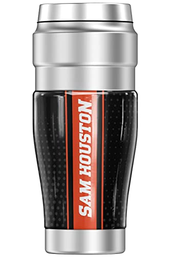 THERMOS SAM HOUSTON STATE UNIVERSITY OFFICIAL Radial Dots STAINLESS KING Stainless Steel Travel Tumbler, Vacuum insulated & Double Wall, 16oz