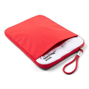 pantone tablet sleeve 13", red 2035, one size