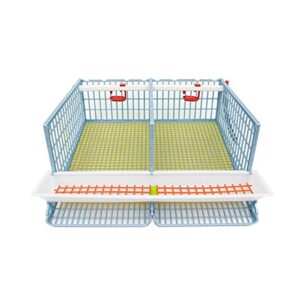 Quail Cage - 2 Section (Power-Washable, Durable, ABS Plastic) | Hatching Time