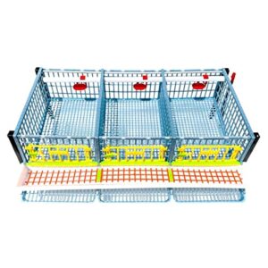 Quail Cage - 5 Layer (Power-Washable, Durable, ABS Plastic) | Hatching Time