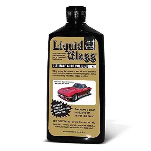 Liquid Glass Polish/Finish, Pre-Cleaner&Liquid Glass Wash Concentrate Kit,16 Oz Bottles-Wash,Pre-Clean, seal and protect your vehicle’s finish Ultimate Auto Polish/Finish