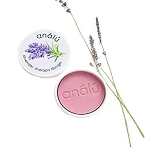 Analu (Lavender) Therapy Dough - Handmade Natural Plant Based Dough for Calming, Relaxation and Aromatherapy (Pack of 1) (Lavender)