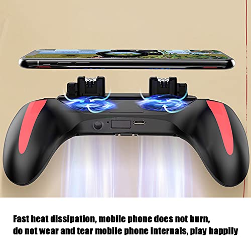 Gamepad for Smartphone, Comfortable Grip Mobile Gaming Handle for 4.7-6.5inch Phones