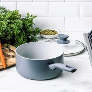 GreenPan Dover Ceramic Nonstick 2 qt. Covered Saucepan