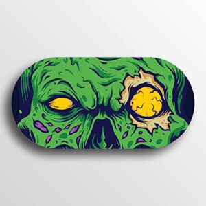 kcd vr headset controller decal sticker - front eyes skin - green zombie