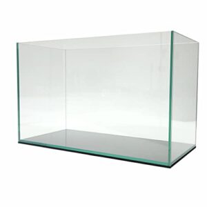 lifegard aquatics 15 gallon rimless clear glass aquarium 5mm (23.22"x11.02"x13.38")