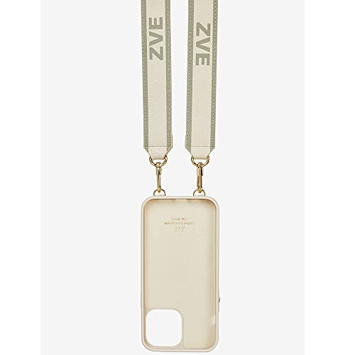 ZVE Lanyard Shoulder Strap Designed for Cell Phone Cases, Adjustable Crossbody - Beige