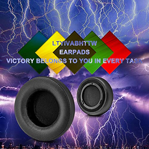 Virtuoso XT Earpads - Compatible with Virtuoso RGB Wireless SE Gaming Headset, with Microphone Foam I Thicker Memory Foam Replacement Ear Cushion (Black)