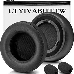 Virtuoso XT Earpads - Compatible with Virtuoso RGB Wireless SE Gaming Headset, with Microphone Foam I Thicker Memory Foam Replacement Ear Cushion (Black)