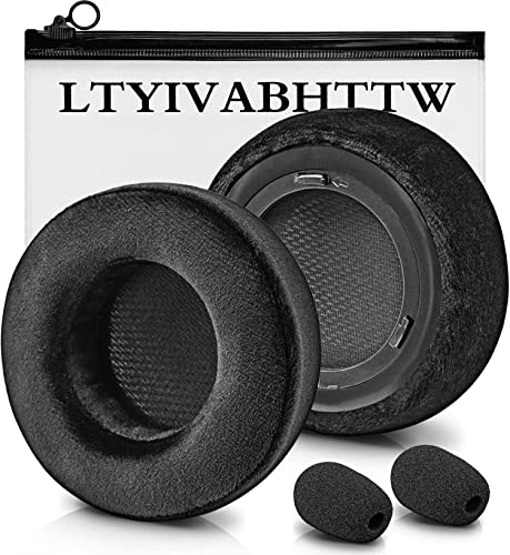 Virtuoso XT Earpads - Compatible with Virtuoso RGB Wireless SE Gaming Headset, with Microphone Foam I Thicker Memory Foam Replacement Ear Cushion (Velour)