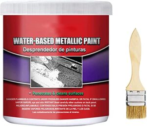 gokame water-based metal rust remover 100ml,car chassis derusting, multi-functional car metallic paint anti-rust chassis universal rust converter gel, car rust remover for car suv truck, include brush (1pcs)