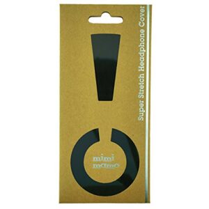 for earpads repair & protection | mimimamo super stretch headphone cover m size (black) may not fit all headphones. please confirm compatibility on mimimamo's website