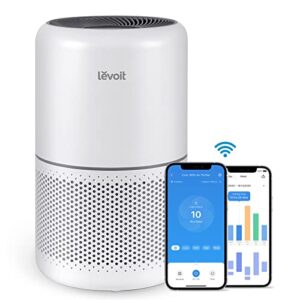 LEVOIT Air Purifiers for Home Large Room, Covers up to 1588 Sq. Ft & Air Purifiers for Home Bedroom H13 True HEPA Filter, White Noise, Smart WiFi, Auto Mode, 300S