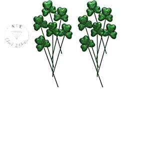 VE St. Patrick's Day Shamrock Picks, 6-ct. Packs. Great additions to Any St. Patrick's Day or Irish Themed Crafts and DIY Projects.