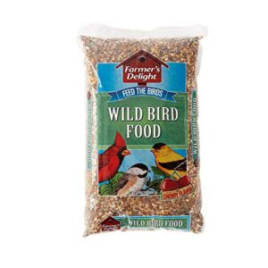 Wagner's 62004 Eastern Regional Wild Bird Food, 20-Pound Bag & 53002 Farmer's Delight Wild Bird Food with Cherry Flavor, 10-Pound Bag