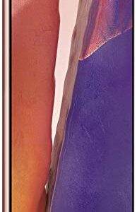 SAMSUNG Electronics Galaxy Note 20 5G N981U Mystic Bronze Android Cell Phone, US Version, 128GB of Storage, Smartphone, AT&T Locked - (Renewed)