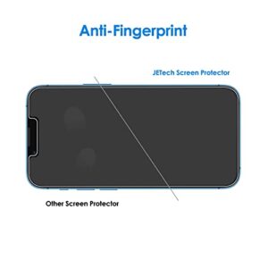 JETech Screen Protector for iPhone 13 mini 5.4-Inch with Camera Lens Protector, Easy-Installation Tool, Tempered Glass Film, 2-Pack Each