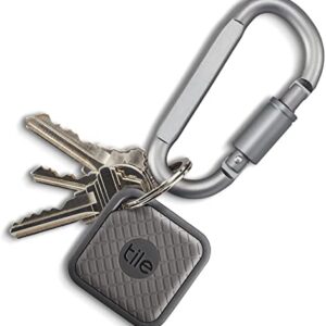 Tile Sport (2017) - 1-Pack - High Performance Bluetooth Tracker, Keys Finder and Item Locator for Keys, Bags, and More; Up to 200 ft Range, Water Resistance - Non-Retail Packaging