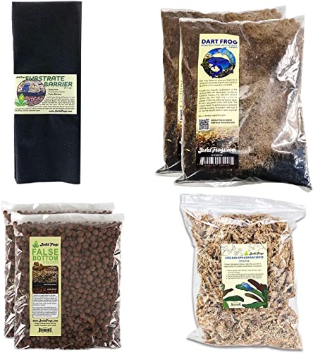 Josh's Frogs Bioactive Dart Frog Substrate Vivarium Bundle- Small