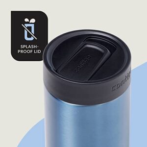 Contigo River North Stainless Steel 2-in-1 Slim Can Cooler and Tumbler with Splash-Proof Lid