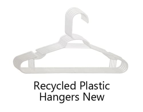 20 Recycled Plastic Hangers