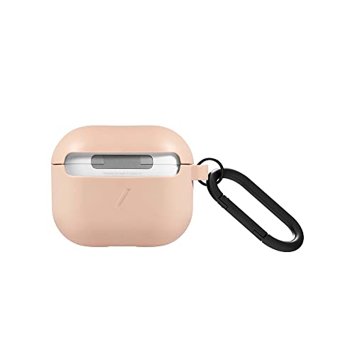 Native Union Roam Case for AirPods (3rd Gen) – Smooth Minimalist Case with Clip - Compatible with AirPods (Peach)