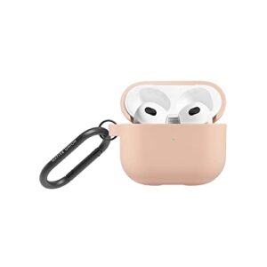 Native Union Roam Case for AirPods (3rd Gen) – Smooth Minimalist Case with Clip - Compatible with AirPods (Peach)
