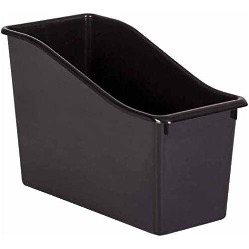 Teacher Created Resources® Black Plastic Book Bin