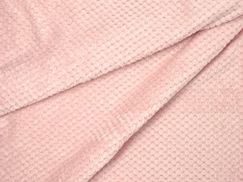 Stitch & Sparkles Polyester Fleece 60" Honeycomb Pattern Fabric by The Yard