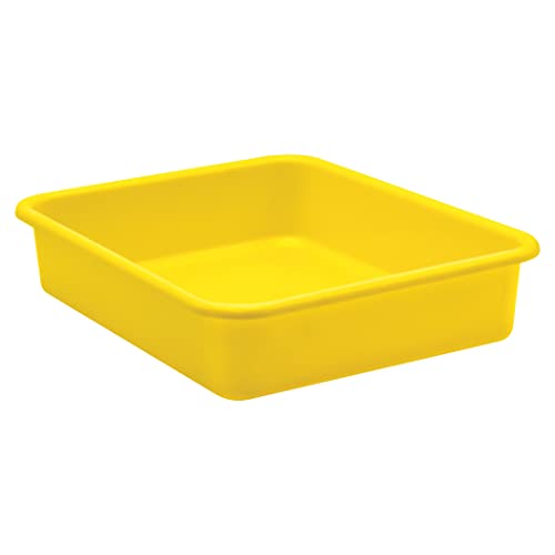 Teacher Created Resources® Yellow Large Plastic Letter Tray, 1 Count (Pack of 1)