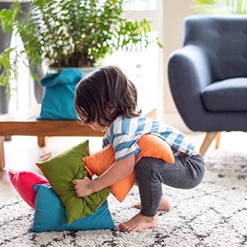 Urban Infant Preppy Tiny Pipsqueak Pillow Duo - Pink and Olive Green