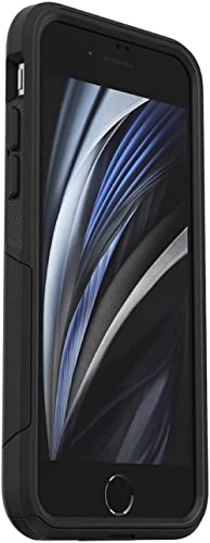 OtterBox Commuter Series Case for iPhone SE 3rd Gen (2022), iPhone SE 2nd (2020), iPhone 8, iPhone 7 (NOT Plus) - Non-Retail Packaging - Black
