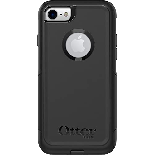 OtterBox Commuter Series Case for iPhone SE 3rd Gen (2022), iPhone SE 2nd (2020), iPhone 8, iPhone 7 (NOT Plus) - Non-Retail Packaging - Black