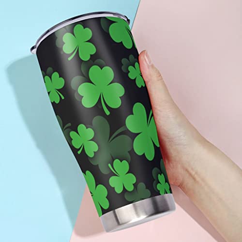 Legendnatoo St.Patrick's Day Tumbler Stainless Steel Vacuum Insulated Easy to Clean Travel Coffee Mug for Adult & Teens & Kid Multicolor 900ml(30oz)