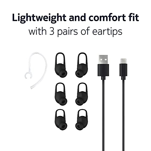 Nokia Clarity Solo Bud+ SB-501 – Dual Mic in-Ear Wireless Handsfree Bluetooth Headset - IPX4 Water Resistant Design, 6-Hour Playtime, Environmental Noise Cancellation with Clear Voice Capture