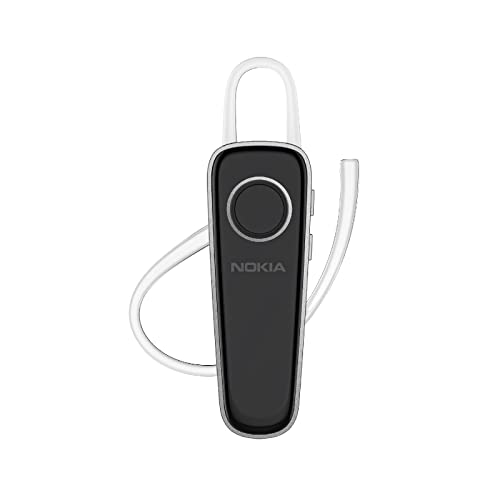 Nokia SB-201 Solo Bud+ - in Ear Mono Bluetooth Wireless Headset for Phone - Multi-Point Connectivity, IPX4 Water Resistant Design, 6.5-Hour Playtime, Lightweight, Smart Voice Assistant Compatible