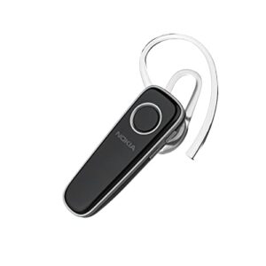 Nokia SB-201 Solo Bud+ - in Ear Mono Bluetooth Wireless Headset for Phone - Multi-Point Connectivity, IPX4 Water Resistant Design, 6.5-Hour Playtime, Lightweight, Smart Voice Assistant Compatible