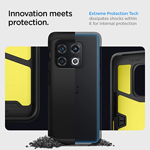 Spigen Tough Armor Designed for OnePlus 10 Pro 5G Case (2022) - Black